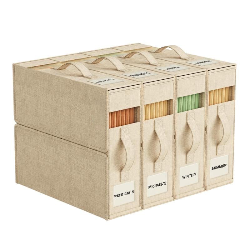 🎁TikTok Last Day Sale - 70% OFF🔥Multi-Use Storage Bags 4Pack Dustproof Organizer For Bedding Quilts Blankets
