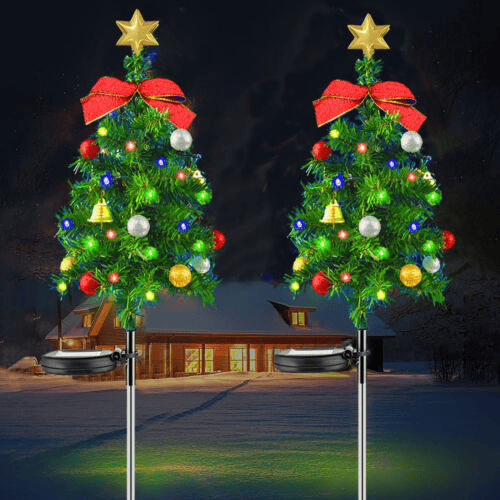 🔥Last Day Promotion - 50% OFF🎁🎄2024 New Sale: Solar Powered Christmas Tree