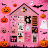 🎀Halloween Pink 12pc Water Bottle Accessory Advent Calendar