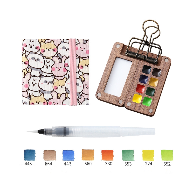 💥LAST DAY SALE 50% OFF💥Mini Watercolor Travel Set