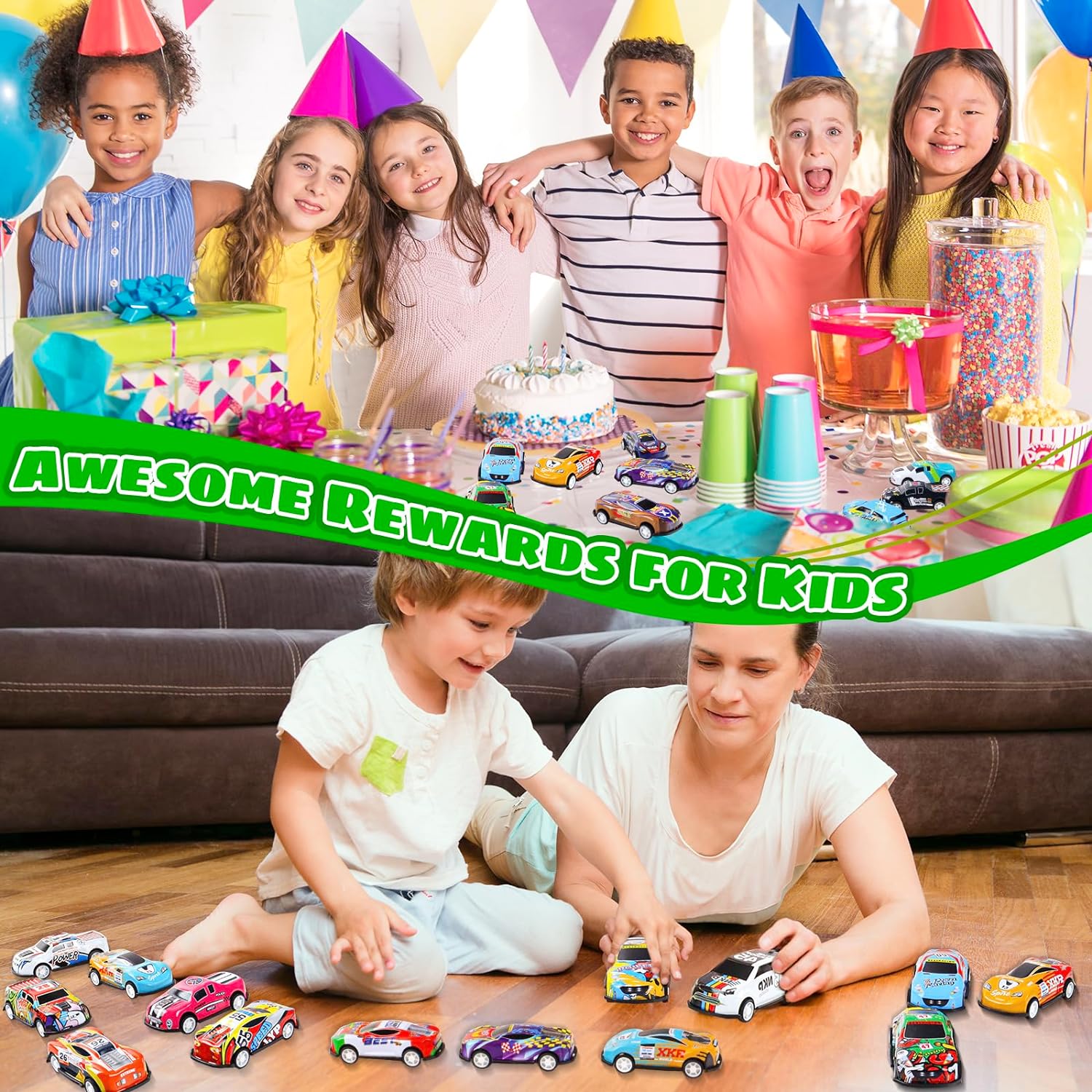 🏎️ Random Color Mini Metal Racing Toy Set