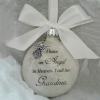 💖Christmas ornaments feather ball💖 - Angel In Heaven Memorial Ornament