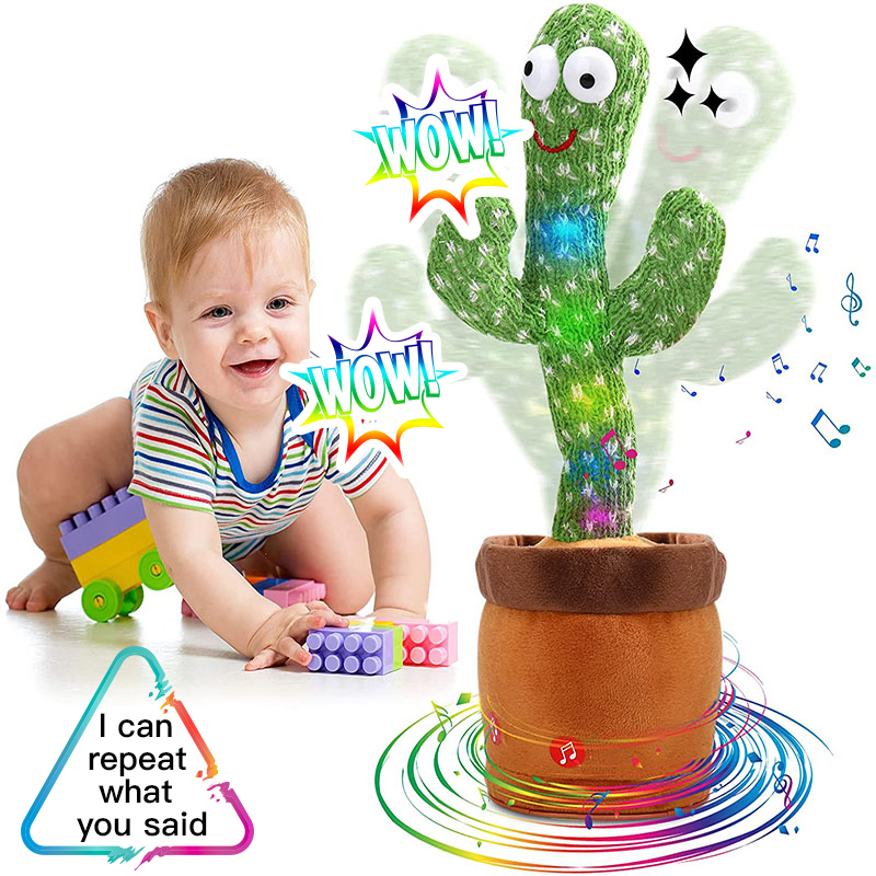 (🎄Christmas Hot Sale🔥🔥)The Funny Dancing Cactus Toy(BUY 2 FREE SHIPPING)