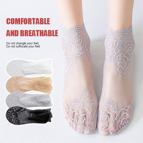 🔥The Last Day Promotion-SALE 50% OFF💋2022 NEW Ladies Fashion Lace Socks