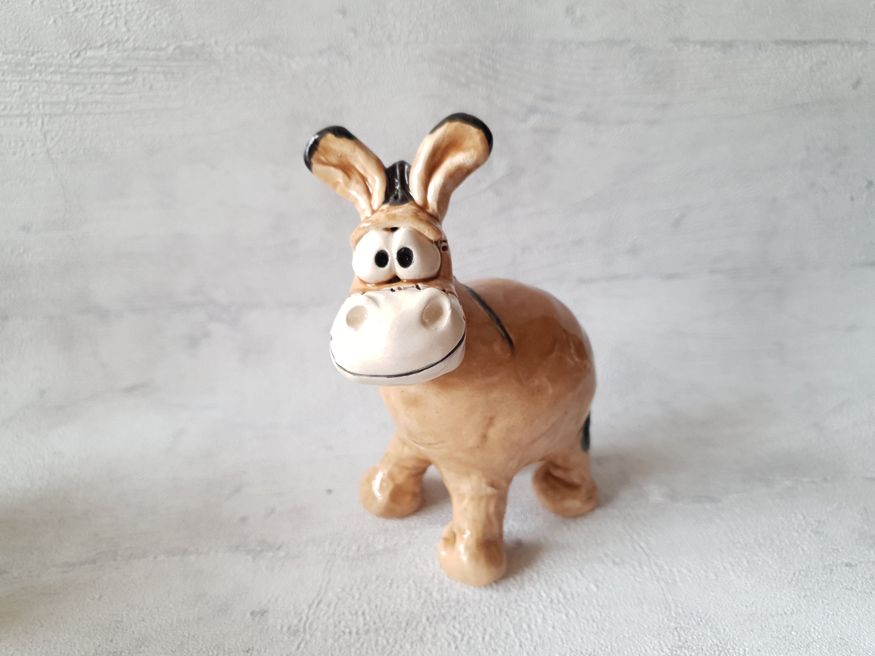 Donkey- A handmade original donkey ornament.