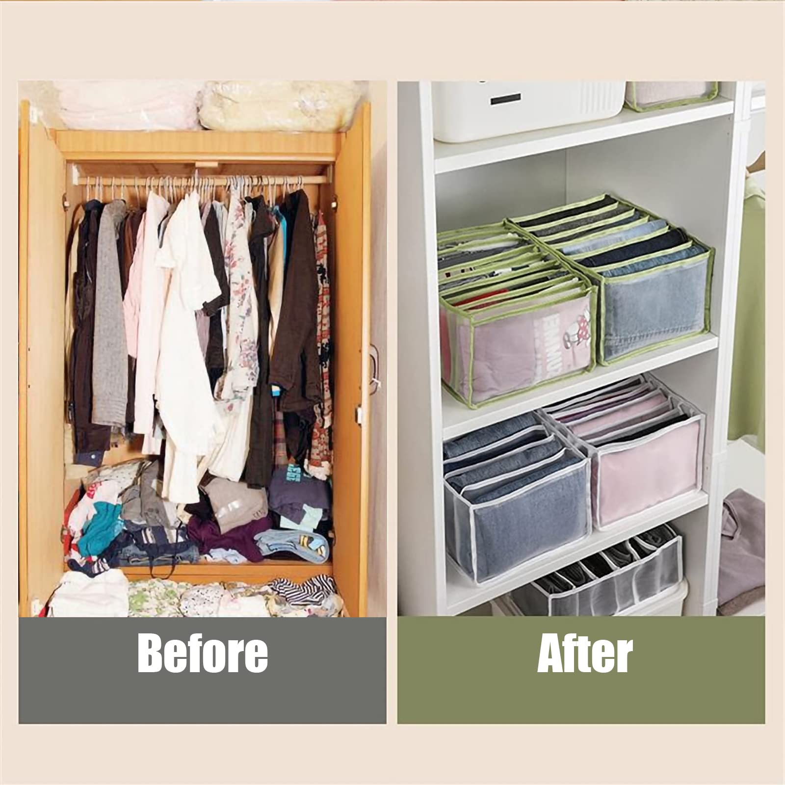 🎁Last Day Promotion - Save 49% OFF🏠Wardrobe Clothes Organizer (Buy 8 Get Extra 25% OFF)