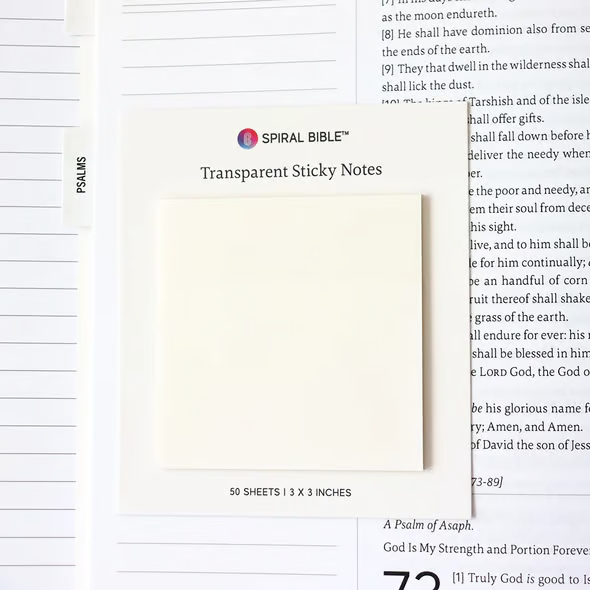 🔥✝️📚The Bible In A Year: A 52-Week Study(✨Hardcover Book)
