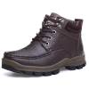 Big Size Super Thick Genuine Leather Casual Boots