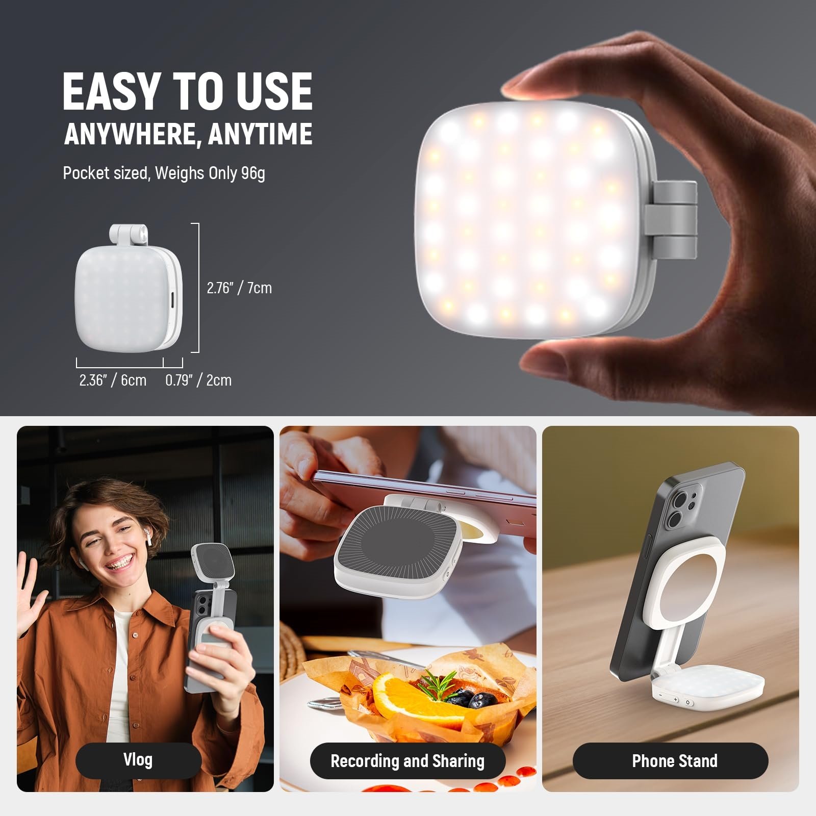 💥LAST DAY SALE 50% OFF📸Magnetic Selfie Light⚡BUY 2 FREE SHIPPING