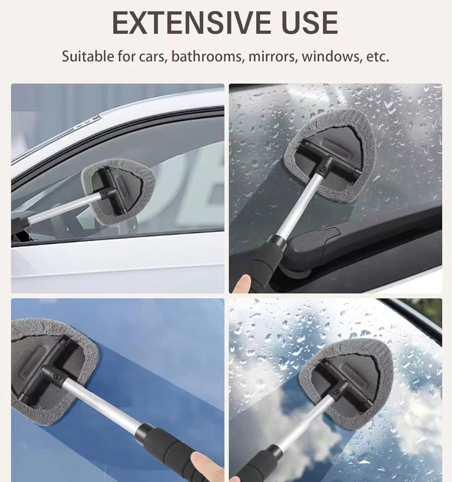 🎅Christmas Promotion 48% OFF-🎁-Car Windshield Window Cleaner Brush