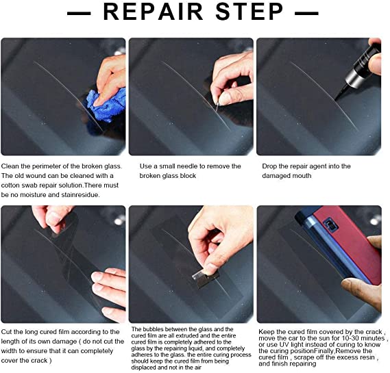 🔥HOT SALE 50% OFF💥Cracks'Gone Glass Repair Kit (New Formula)BUY 2 GET 2 FREE