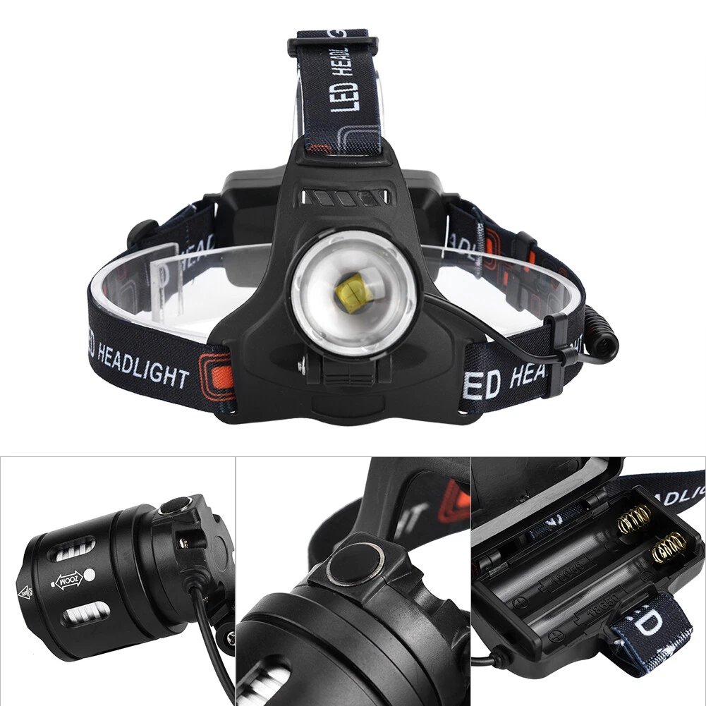 ⏰LAST DAY SALE 50% OFF💥Super Bright Rechargeable Zoom Headlamp