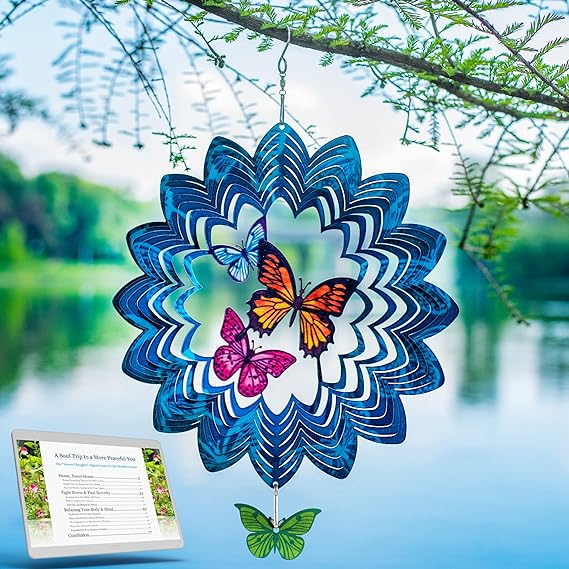 🔥Last Day Promotion 50% OFF🔥 Wind Spinner Mandala Blossom Garden Decoration