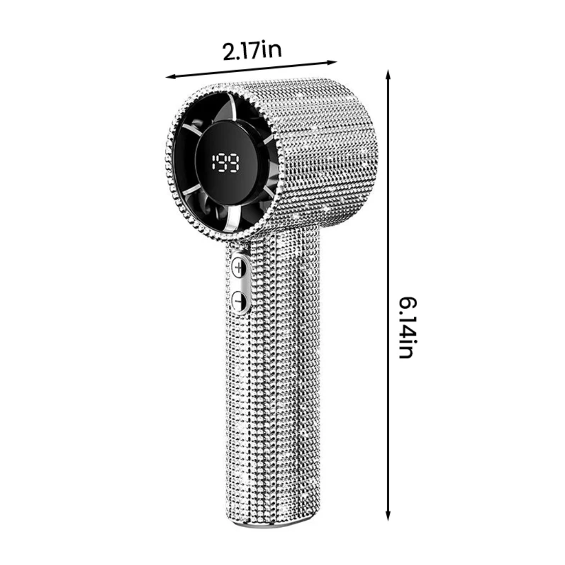 ⏰LAST DAY SALE 50% OFF💥Luxury Rechargeable Handheld Turbo Fan
