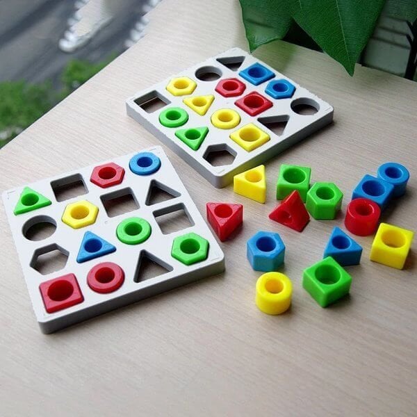 Christmas Hot Sale 48% OFF -  Shape Matching Game Color Sensory Educational Toy