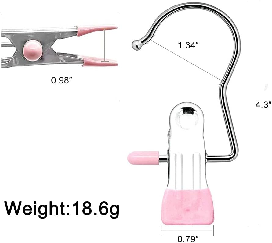 【🔥The 2023 The best closet helper-49% OFF】Anti-Rust Clip-Space Saving Clothespin Hook