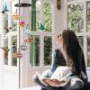 2024 New Charming Wind Chimes Hummingbird feeders Garden Decor