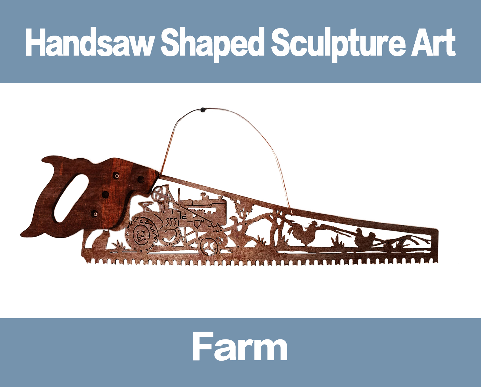 🔥Last day Clearance Sale 60% OFF🔥Handsaw Shaped Sculpture Art