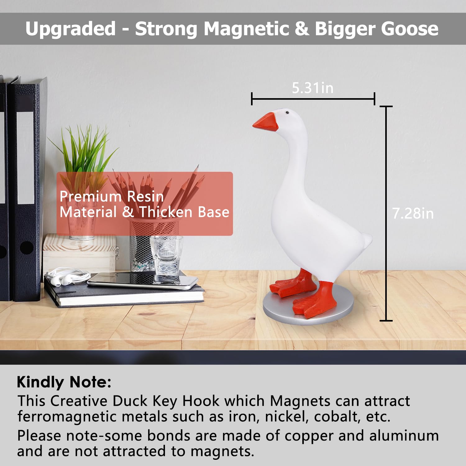 💥LAST DAY SALE 50% OFF💥Goose Magnetic Key Holder