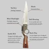 (🔥Last Day Promotion - 70%OFF) Multifunctional Kitchen Outdoor Folding Knife