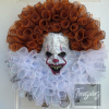 🔥Halloween Creepy Clown Wreath