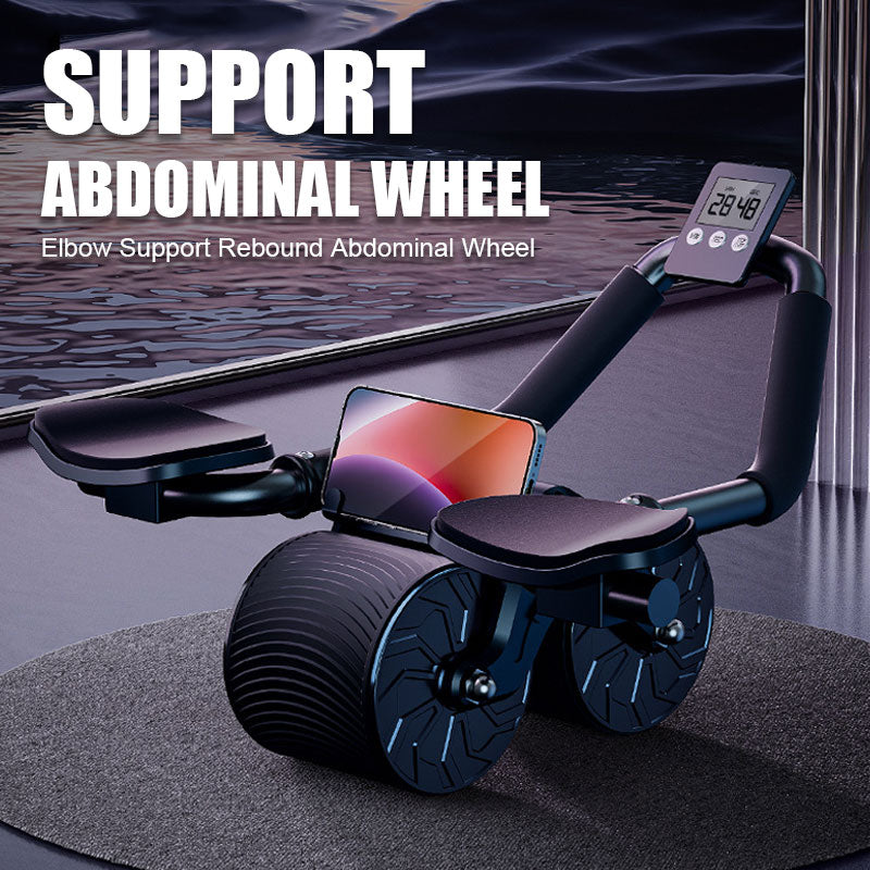 💪Elbow Support Rebound Abdominal Wheel(Get A Free Kneeling Mat && Free Shipping🚚)