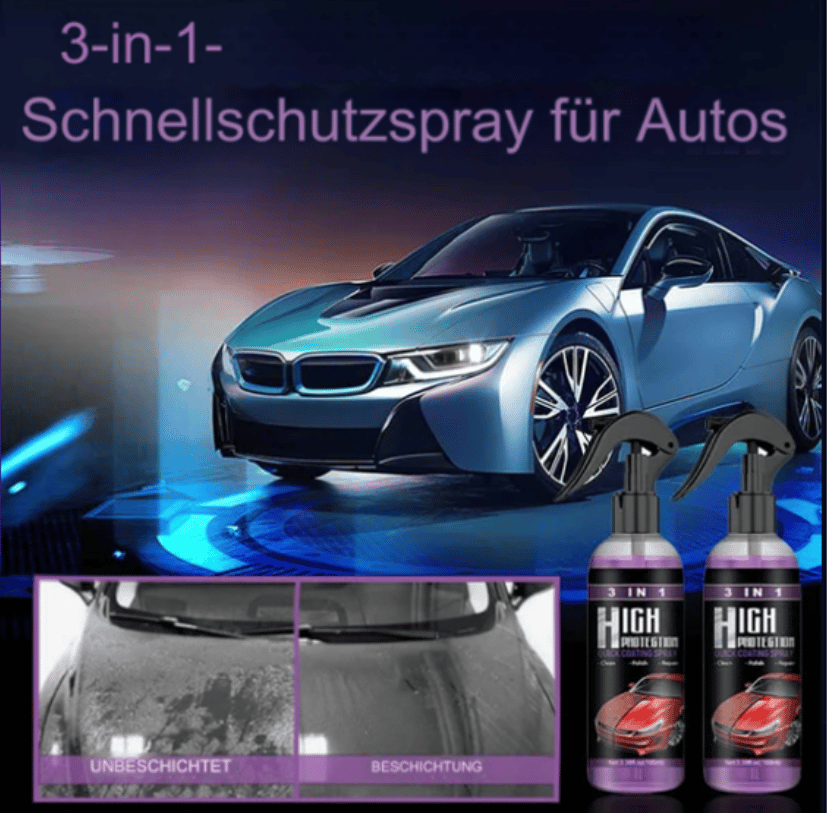 ⏰ 3 in 1 Hochschutz-Auto-Beschichtungsspray
