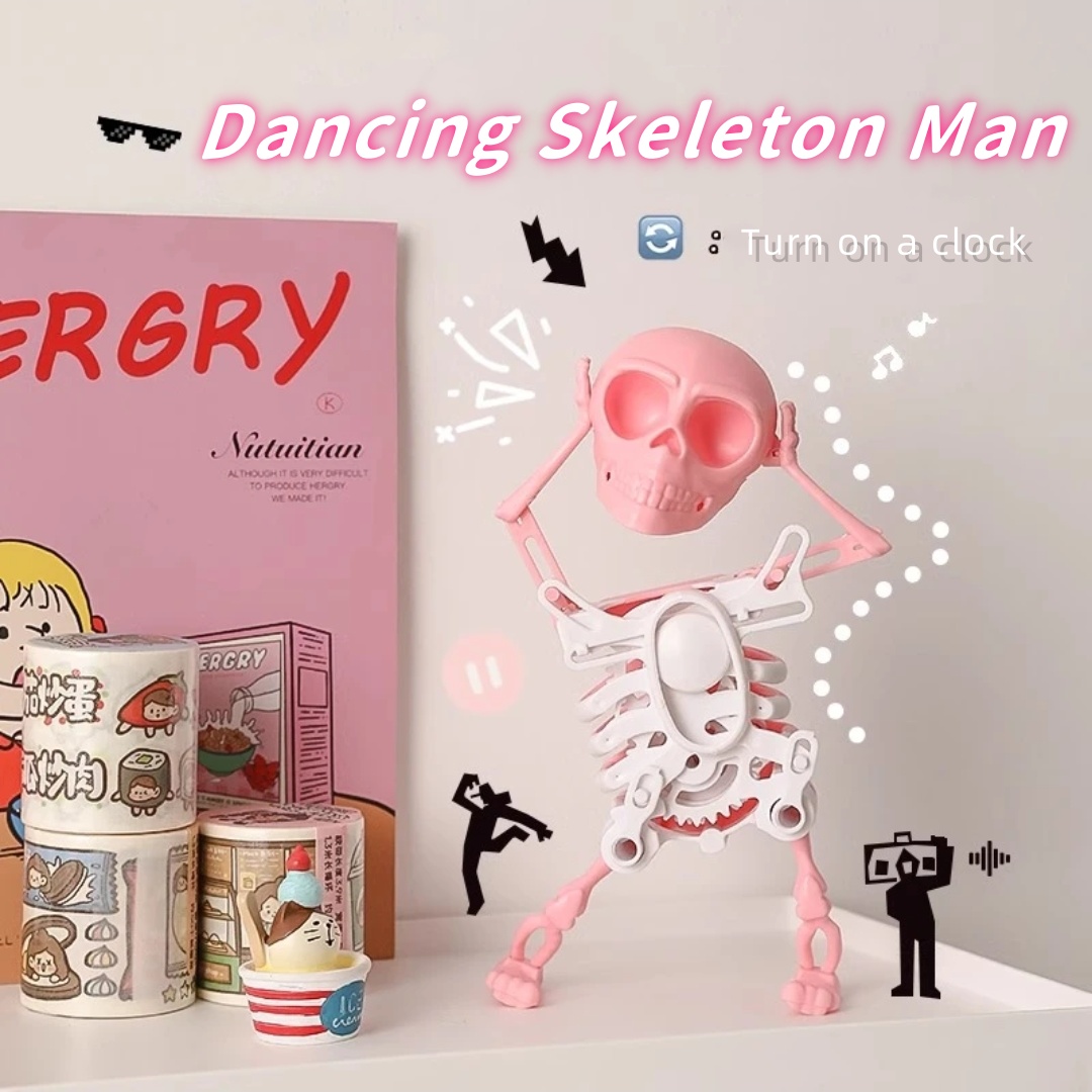 💀 Dancing Skeleton Man-🤣Funny Clockwork Toy （BUY 3 GET 2 FREE）