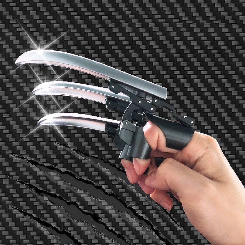 Mechanical retractable wolf claw