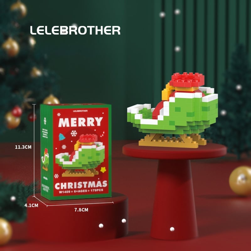 🔥Last Day 50% OFF🎄Santa Claus Design Building Blocks Toy