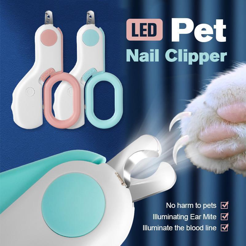 (🔥LAST DAY SALE-49% OFF) LED Pet Nail Clipper, Buy 2 Get Free Shipping