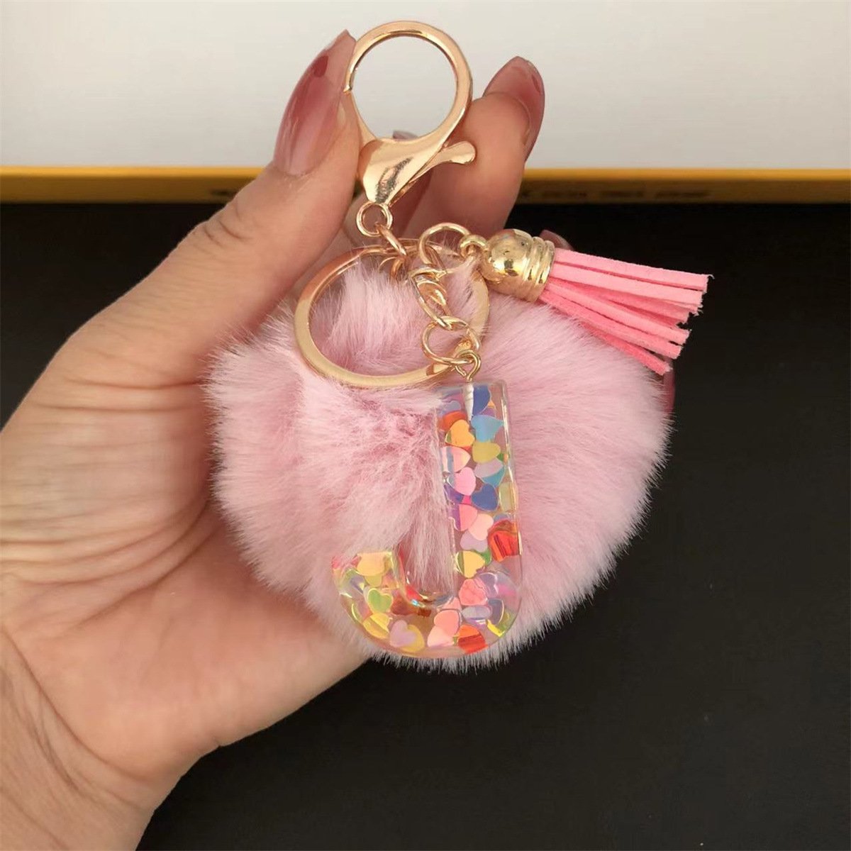 🎁TikTok Last Day Sale - 70% OFF🔥Initial Letter Keychains🦋