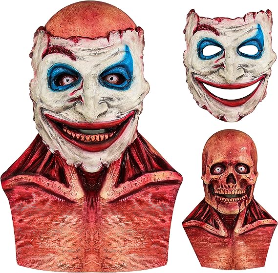 🔥Halloween Early Sale 49% OFF🎁 Double Layer Gory Horror Mask
