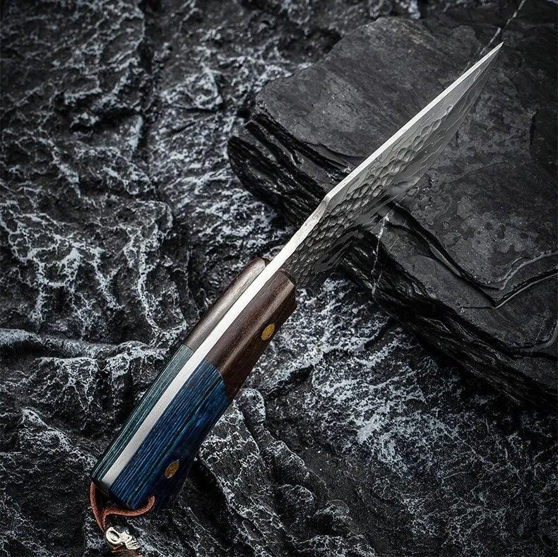 Blade Handmade Knife - Hand Forged + Sheath