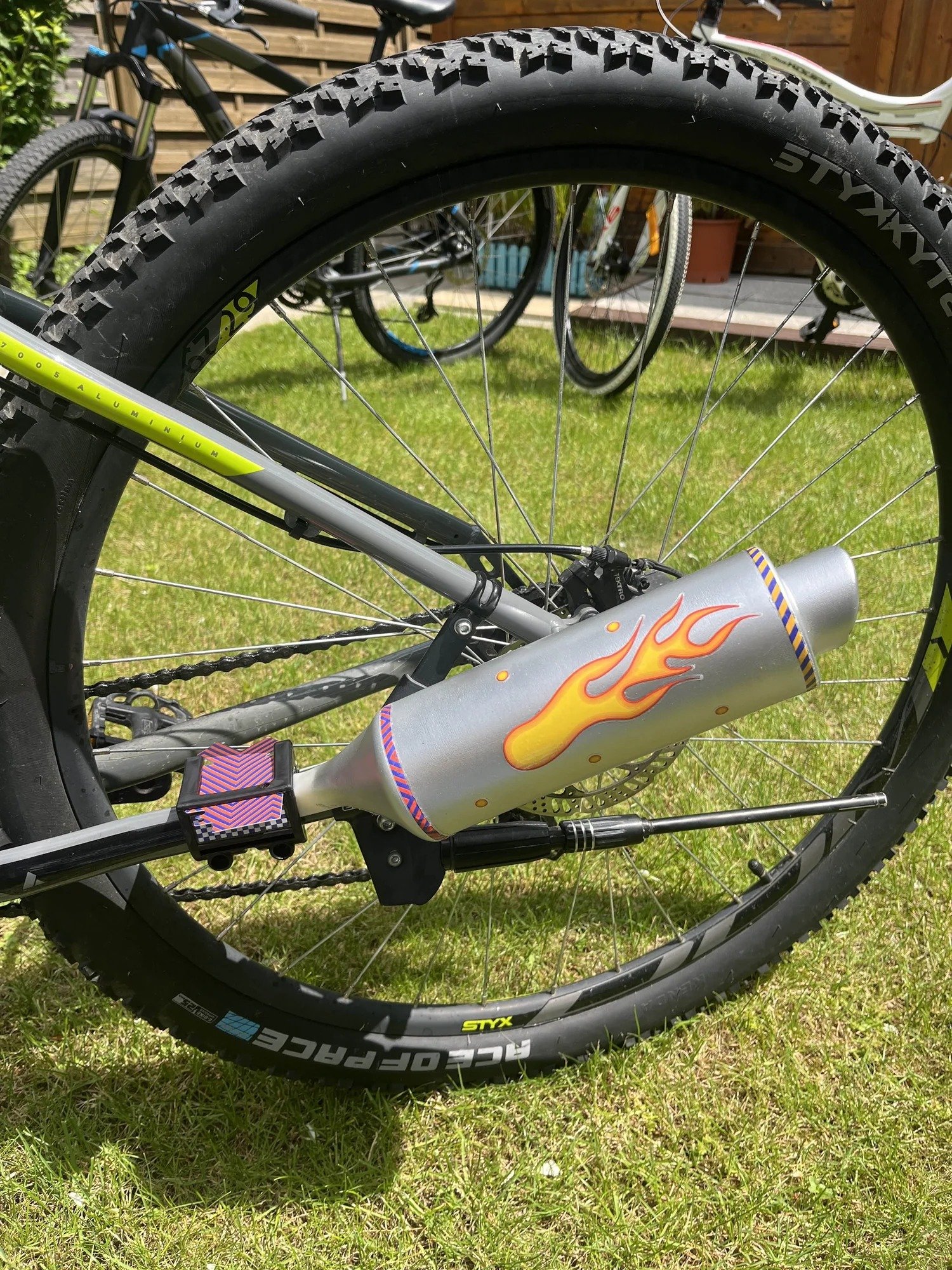 LAST DAY 50% OFF🔥FLAME BICYCLE EXHAUST