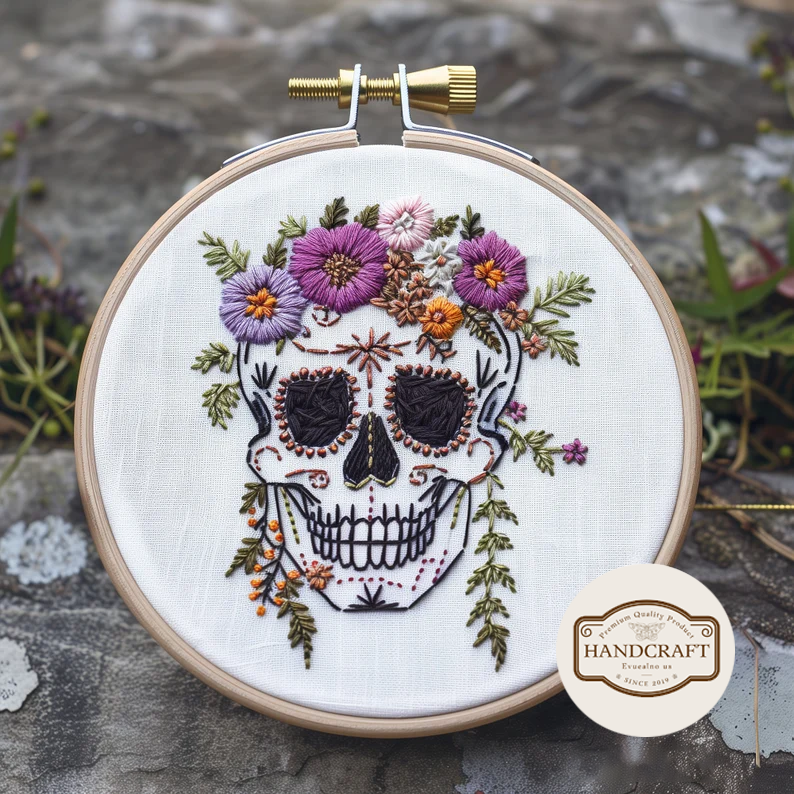 🔥 Last Day Sale🔥2024 Halloween Embroidery KIT