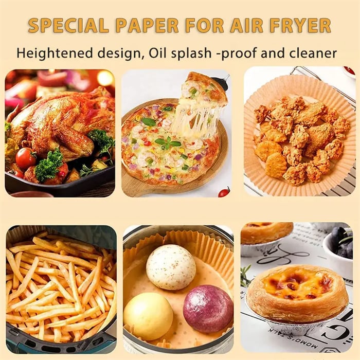 💓Mother's Day 49% OFF🔥 - Air Fryer Disposable Paper Liner