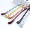 2 in 1 Stainless Steel Spoon Drinking Straw