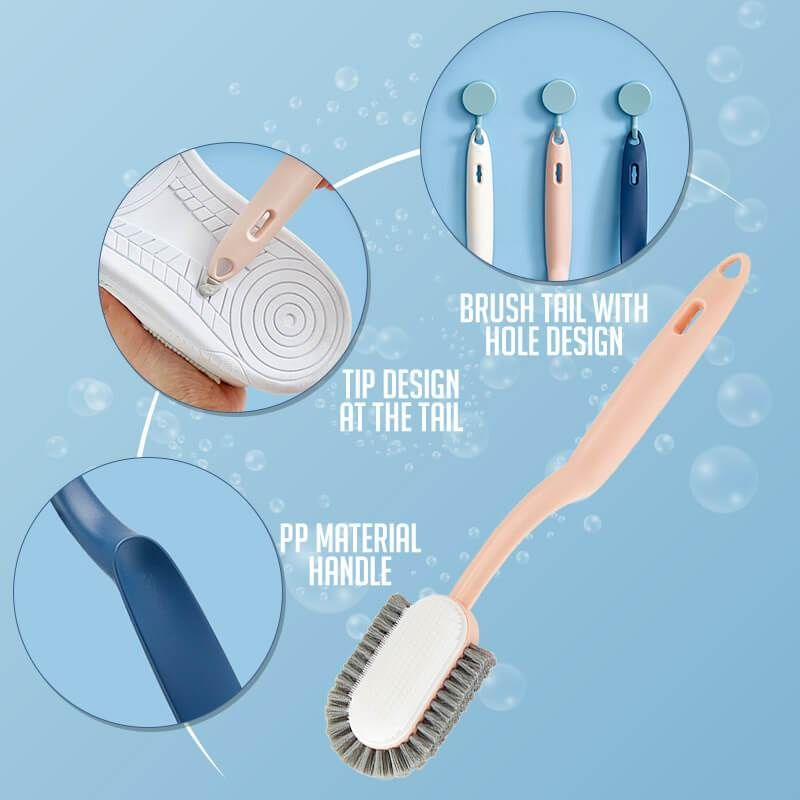 (🎄Christmas Hot Sale-49% OFF) 3-Sided Shoes Cleaning Brush(BUY 2 GET FREE SHIPPING TODAY!)