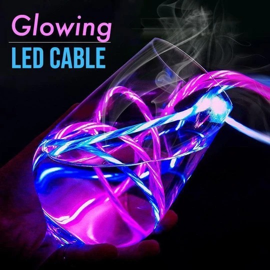 (Christmas Big Sale!- 50% OFF)COOL LED “LIGHT FLOW” CABLE-Buy More Save More