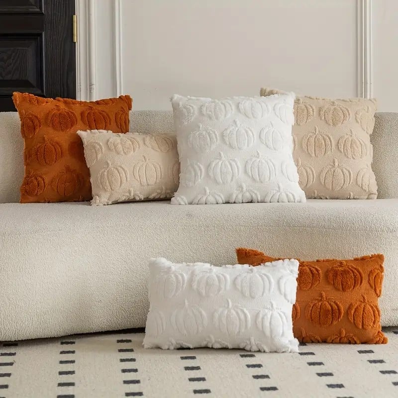 🎁TikTok Last Day Sale - 70% OFF👻 Autumn Pumpkin Throw Pillow Cover