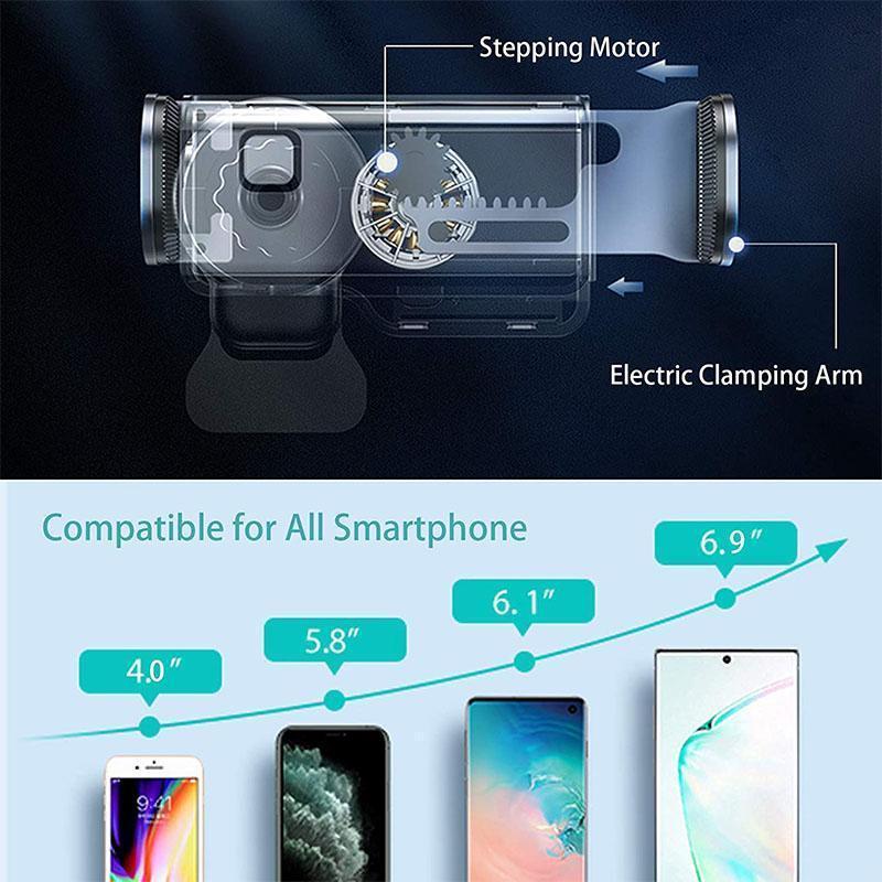 (🔥HOT SALE) Electric Induction Mobile Phone Holder, Buy 2 Get Extra 10% OFF & Free Shipping