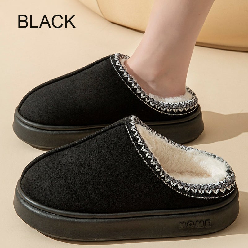 🎁TikTok Spring Last Day Promotion 48% OFF-🎁-Women’s Fuzzy Cozy Slippers Winter Fluffy Warm Comfy Furry Shoes