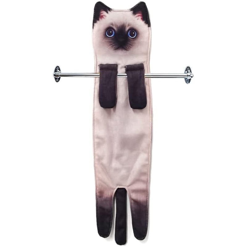 👀Buy 2 get 1 free-✨New Arrival ✨😺Cute Cat Hand Towel🐾