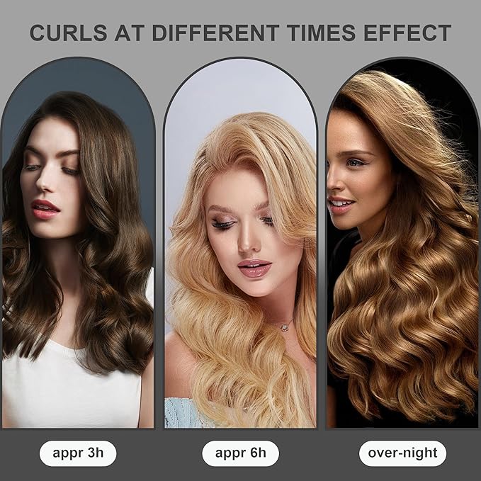 🔥Satin Heatless Curling Set