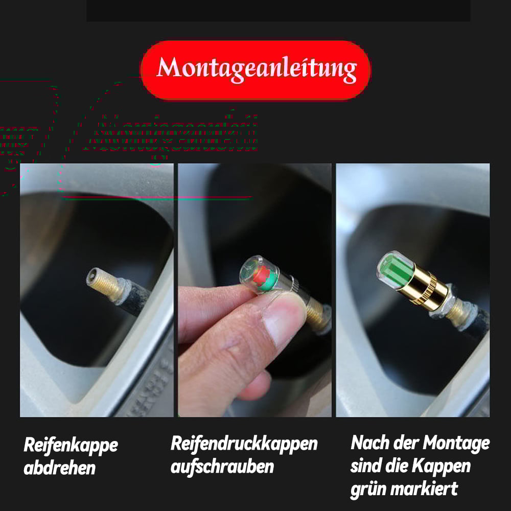 🔥Letzter Tag Verkauf 49% Rabatt🚗Ventilkappen für Autoreifendruckkontrollsysteme