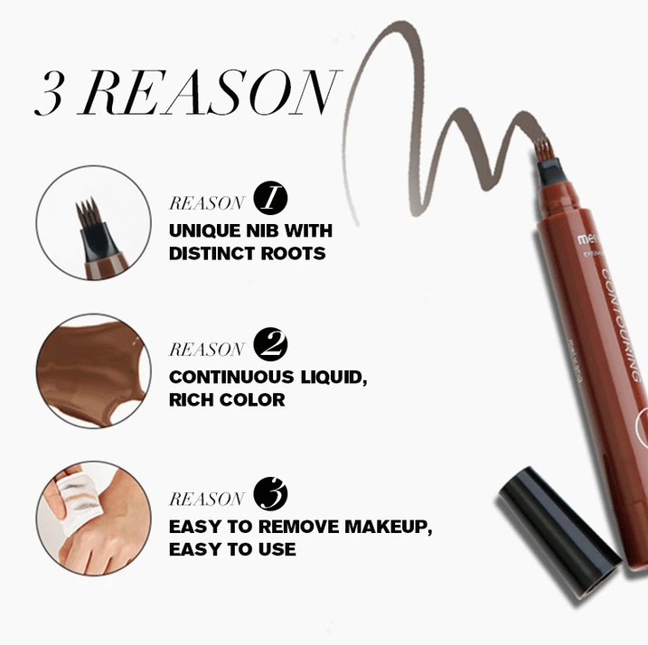 4 Points Eyebrown Pen