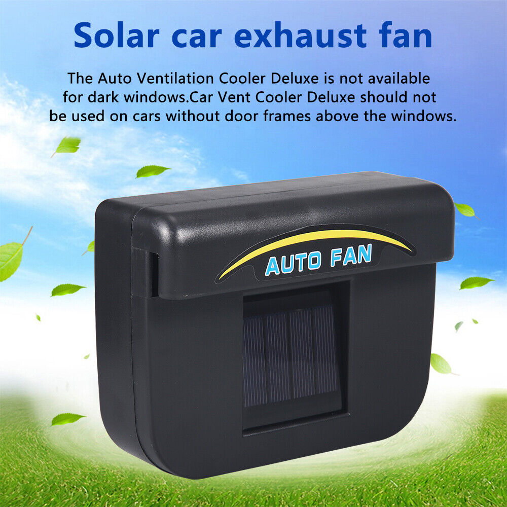 🔥Summer Hot Sale🔥The New Solar Car Cooling Artifact [air circulation exhaust fan]