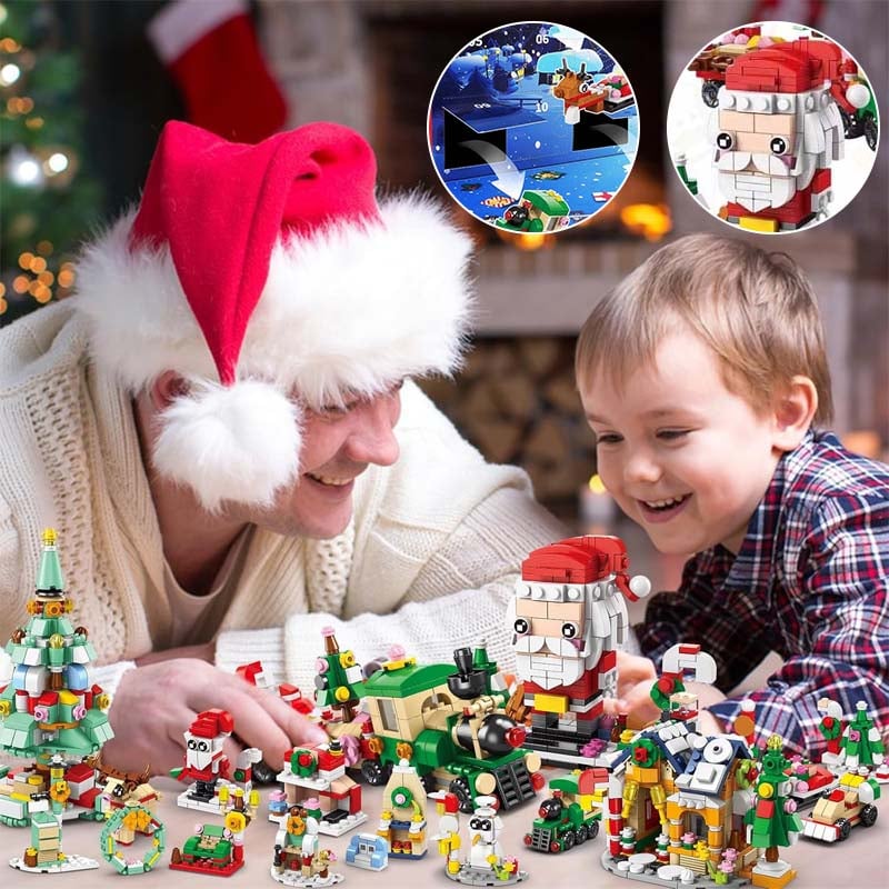 🔥Last Day Promotion 48% OFF-🎁-2024 Christmas Building Blocks Gift Box