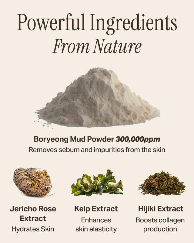 🥰Relief Mud Mask – Deep Cleansing & Hydrating with Boryeong Mud